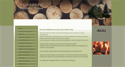 Desktop Screenshot of holzhandel-braun.com